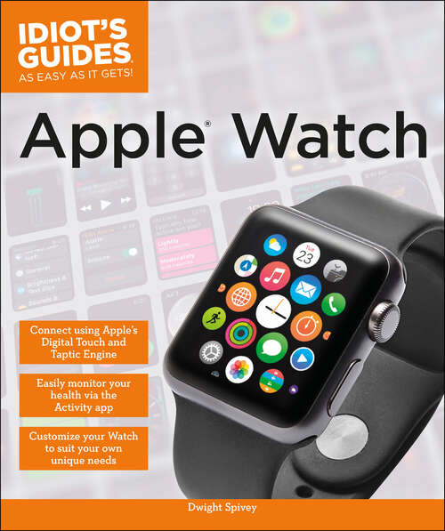 Book cover of Apple Watch (Idiot's Guides)