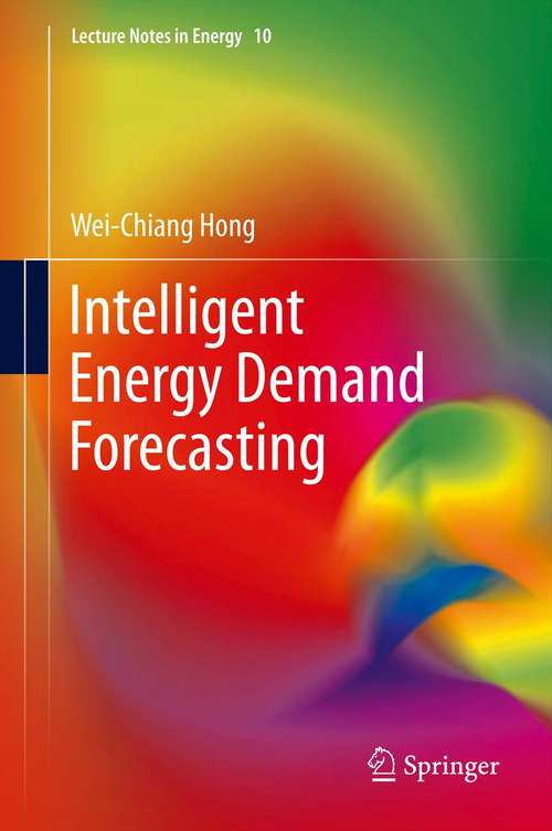 Book cover of Intelligent Energy Demand Forecasting