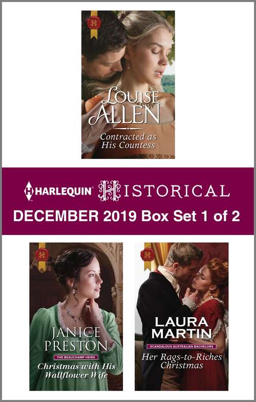 Book cover of Harlequin Historical December 2019 - Box Set 1 of 2 (Original)