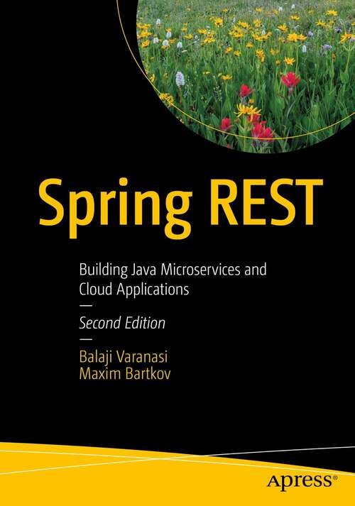 Book cover of Spring REST: Building Java Microservices and Cloud Applications (2nd ed.)