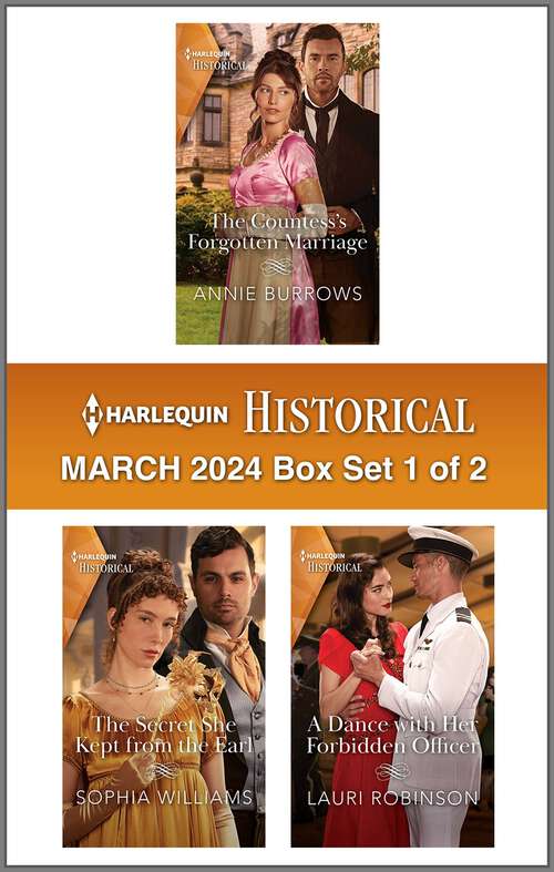 Book cover of Harlequin Historical March 2024 - Box Set 1 of 2