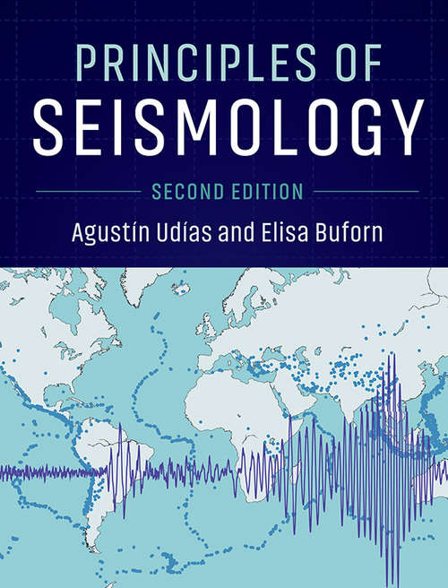 Book cover of Principles of Seismology