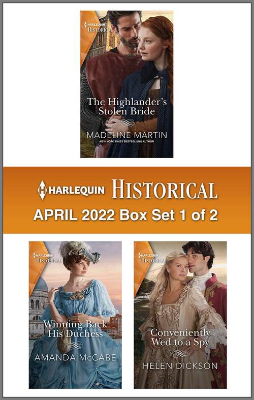 Book cover of Harlequin Historical April 2022 - Box Set 1 of 2