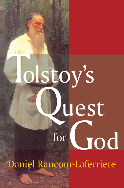 Book cover of Tolstoy's Quest for God