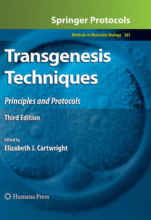 Book cover of Transgenesis Techniques