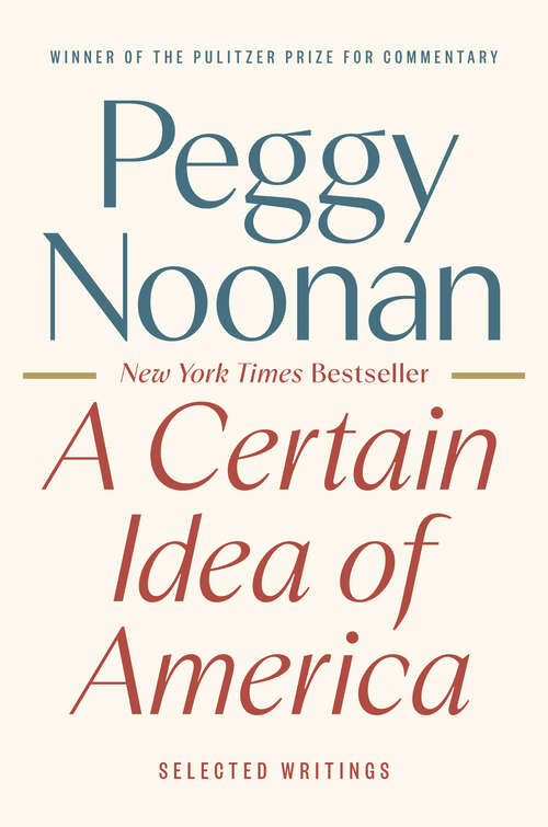 Book cover of A Certain Idea of America: Selected Writings