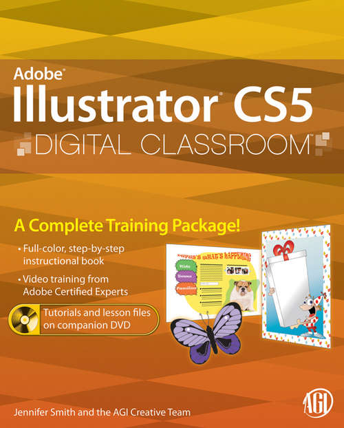 Book cover of Illustrator CS5 Digital Classroom (Digital Classroom #68)