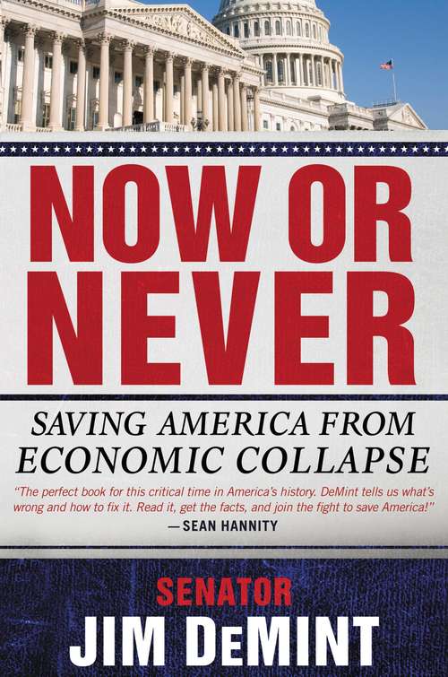 Book cover of Now or Never: Saving America from Economic Collapse