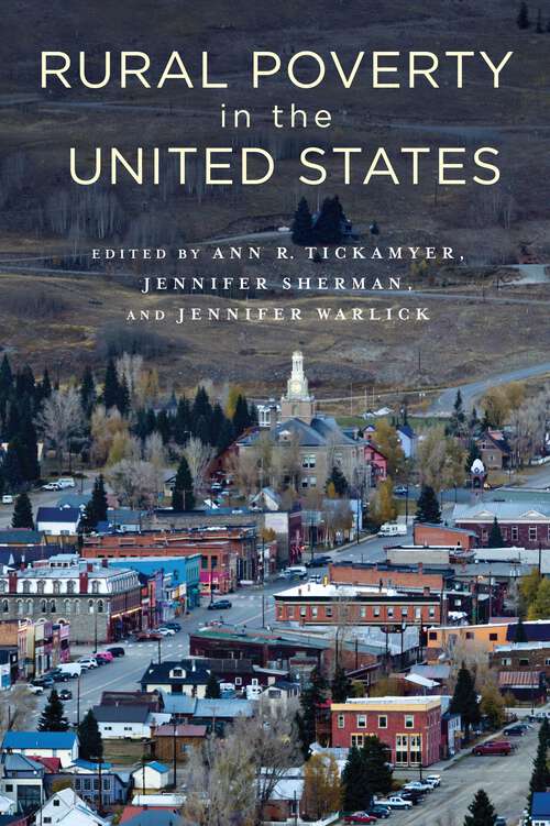 Book cover of Rural Poverty in the United States