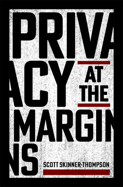 Book cover of Privacy at the Margins