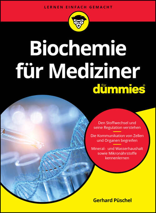 Book cover of Biochemie für Mediziner für Dummies (Für Dummies)