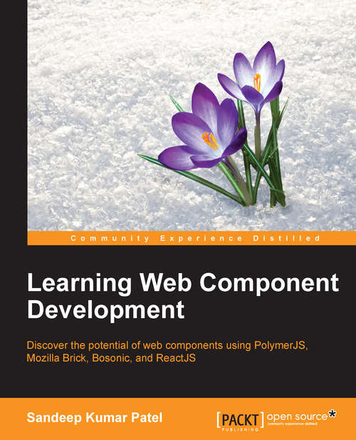 Book cover of Learning Web Component Development