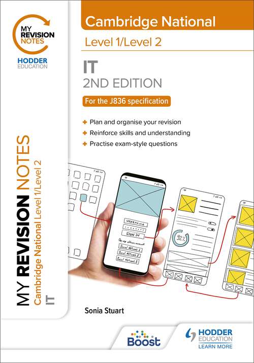 Book cover of My Revision Notes: Level 1/Level 2 Cambridge National in IT: Second Edition