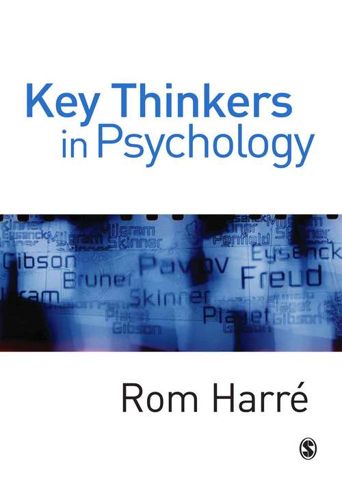 Book cover of Key Thinkers in Psychology (First Edition)