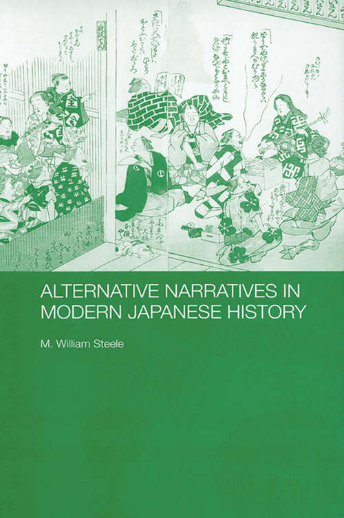 Book cover of Alternative Narratives in Modern Japanese History