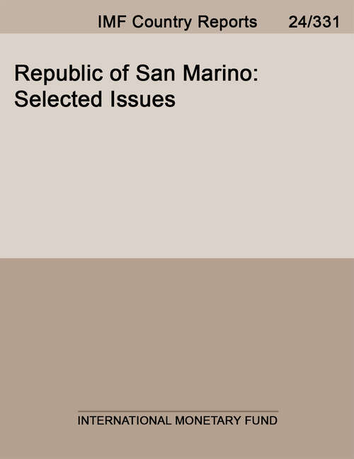 Book cover of Republic of San Marino: Selected Issues