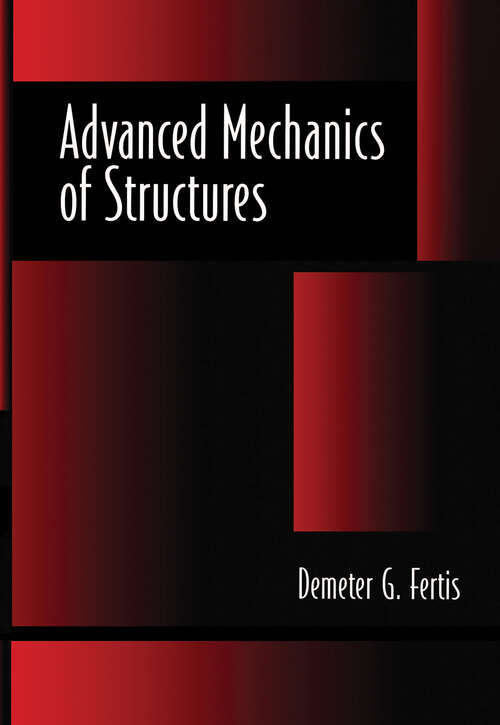 Book cover of Advanced Mechanics of Structures