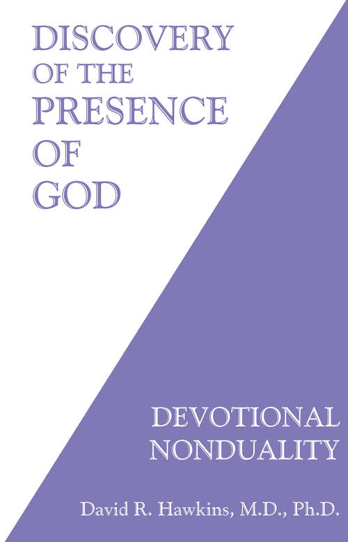 Book cover of Discovery of the Presence of God: Devotional Nonduality