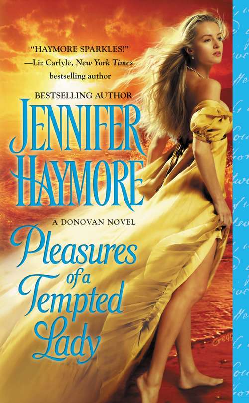 Book cover of Pleasures of a Tempted Lady (A Donovan Novel #3)