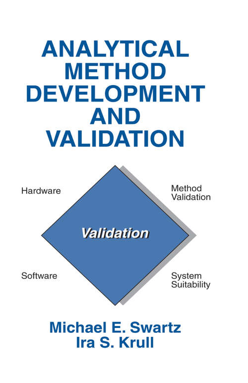 Book cover of Analytical Method Development and Validation