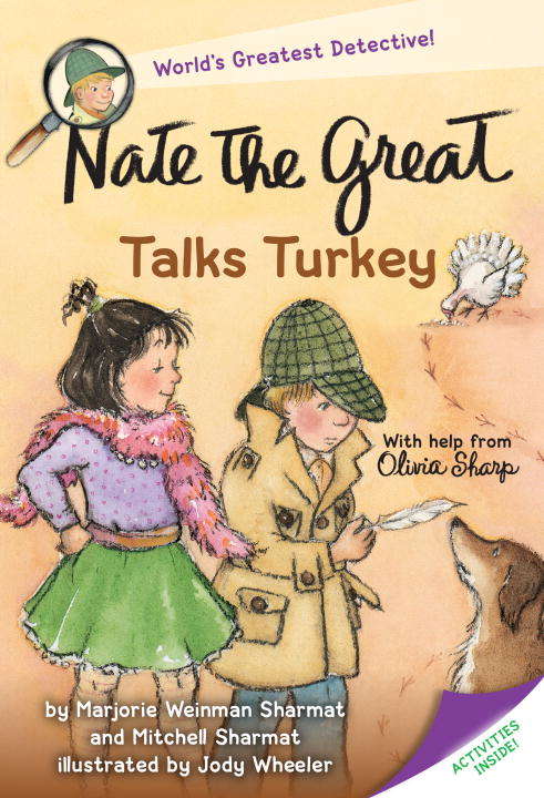 Book cover of Nate the Great Talks Turkey (Nate the Great)