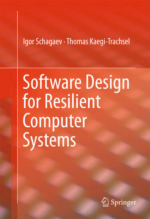 Book cover of Software Design for Resilient Computer Systems