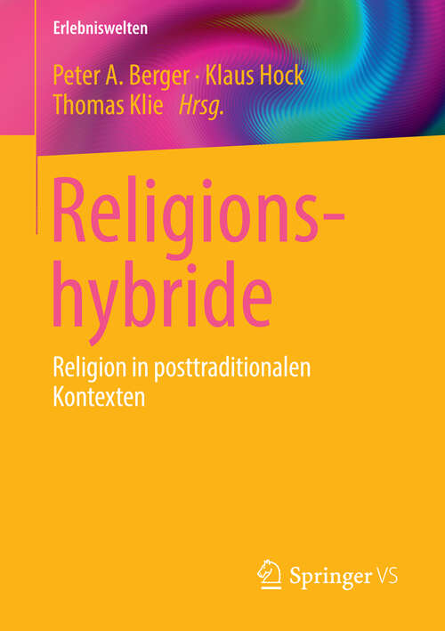 Book cover of Religionshybride