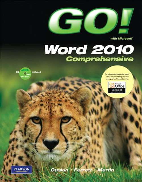 Book cover of Go! With Microsoft Word 2010, Comprehensive