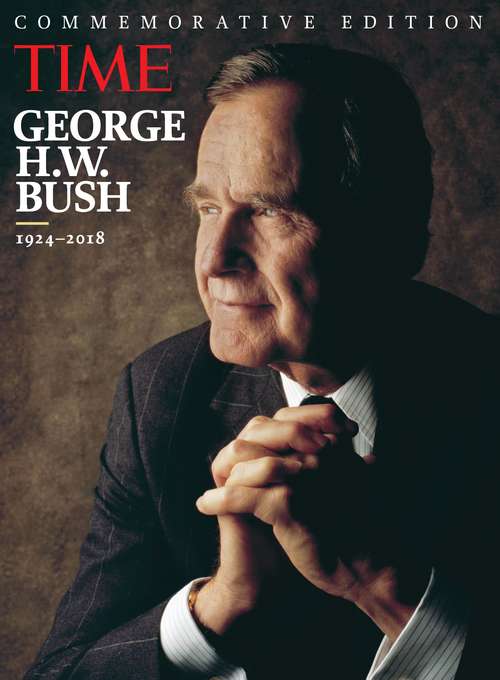 Book cover of TIME George H.W. Bush