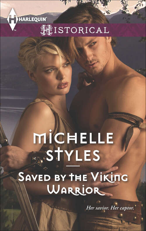 Book cover of Saved by the Viking Warrior