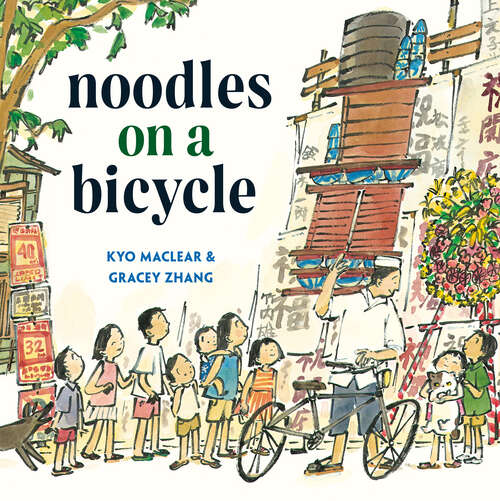 Book cover of Noodles on a Bicycle