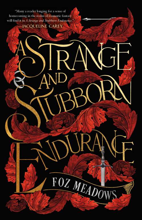 Book cover of A Strange and Stubborn Endurance (The Tithenai Chronicles #1)