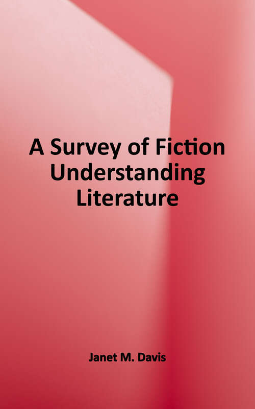 Book cover of Understanding Literature: A Survey of Fiction