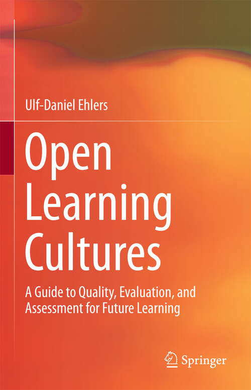 Book cover of Open Learning Cultures
