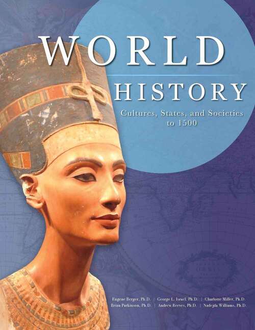 Book cover of World History: Cultures, States, and Societies to 1500