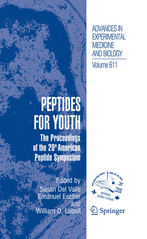 Book cover of Peptides for Youth