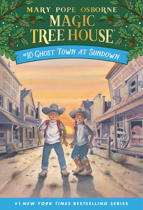 Book cover of Ghost Town at Sundown