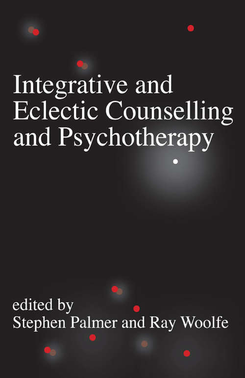 Book cover of Integrative and Eclectic Counselling and Psychotherapy