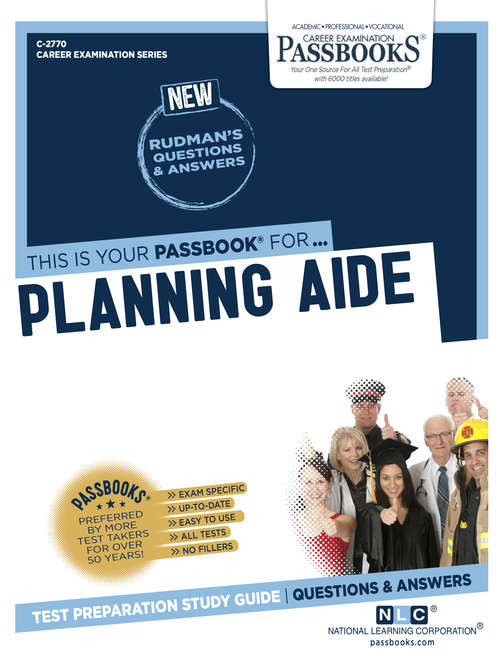 Book cover of Planning Aide: Passbooks Study Guide (Career Examination Series)