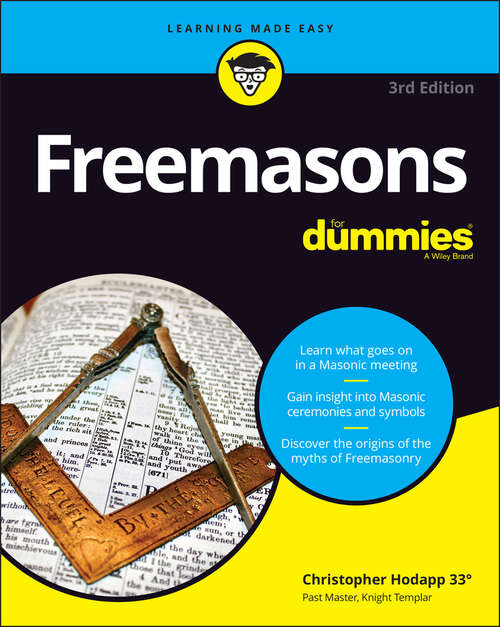 Book cover of Freemasons For Dummies (3)