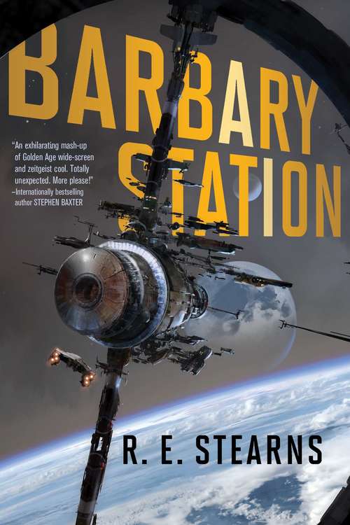 Book cover of Barbary Station (Shieldrunner Pirates #1)