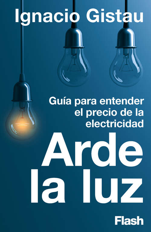 Book cover of Arde la luz: Guía para entender el precio de la electricidad