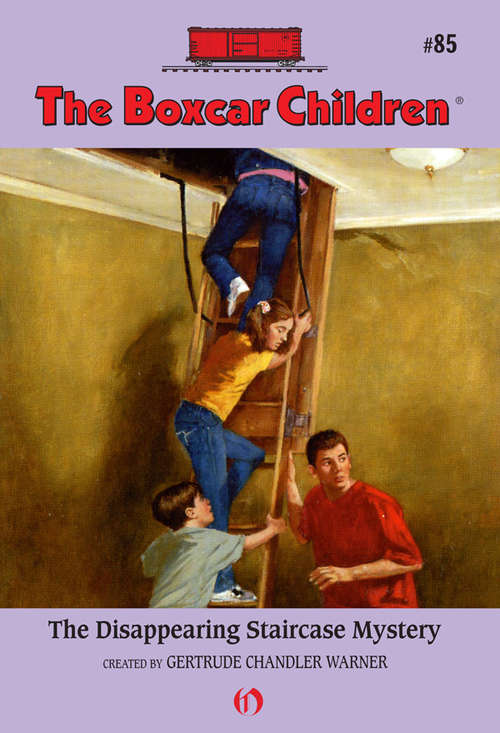 Book cover of The Disappearing Staircase Mystery (Boxcar Children #85)