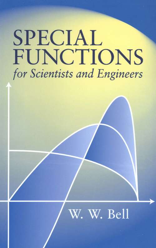 Book cover of Special Functions for Scientists and Engineers