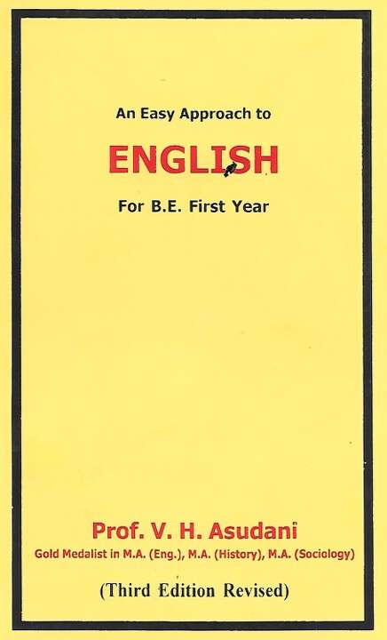 Book cover of An Easy Approach to English For B.E. First Year (3rd Revised Edition)