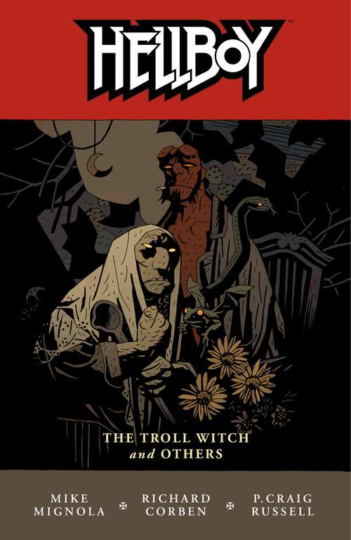Book cover of Hellboy Volume 7: The Troll Witch and Others (Hellboy)