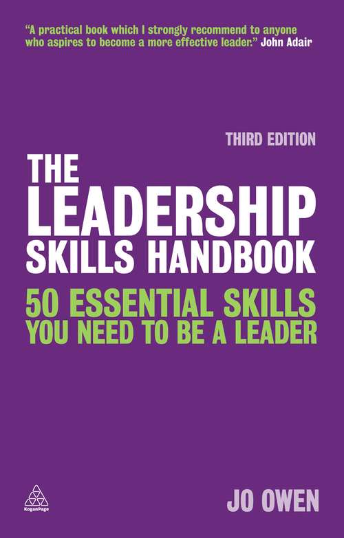 Book cover of The Leadership Skills Handbook