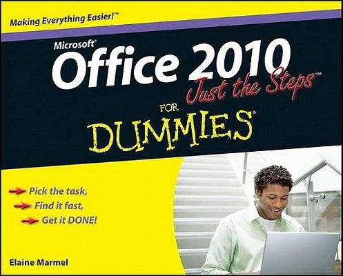 Book cover of Office 2010 Just the Steps For Dummies