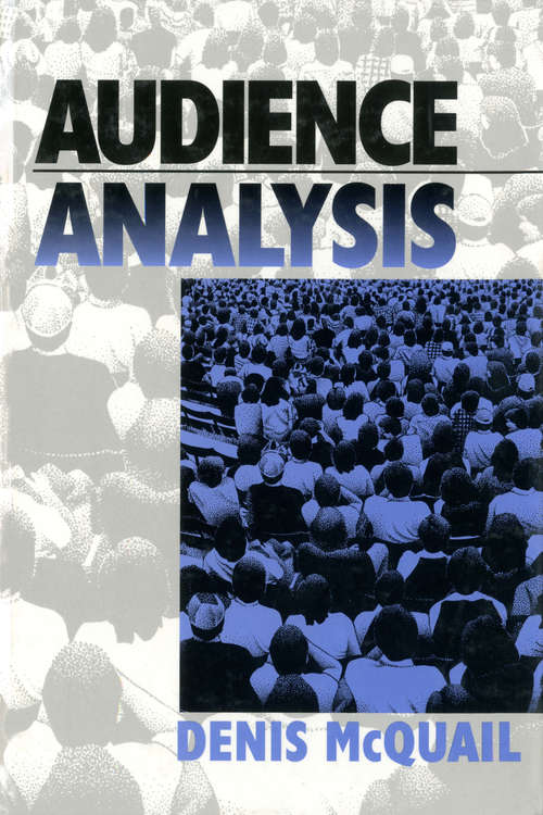 Book cover of Audience Analysis