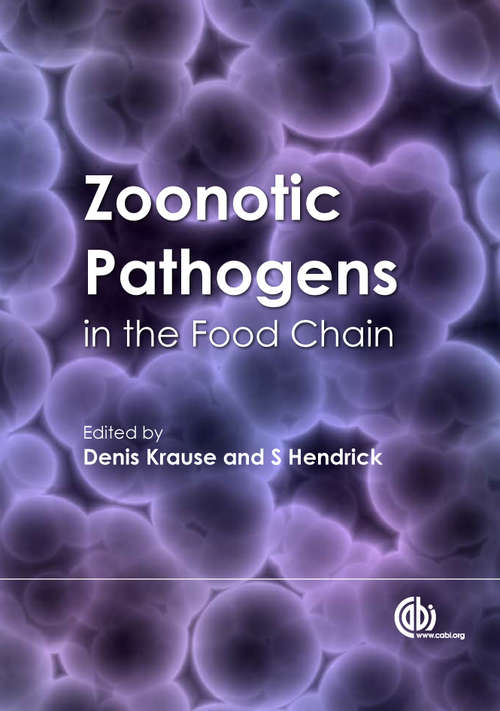 Book cover of Zoonotic Pathogens in the Food Chain